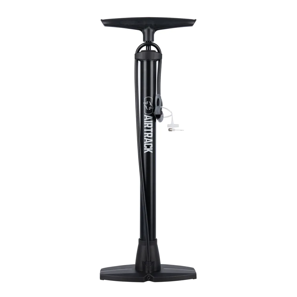 uPRISE Bikes Oxford Airtrack Steel Floor Pump - Black | Price match, 365 day return s, 18-Month Warranty, Finance Available & Free UK Delivery