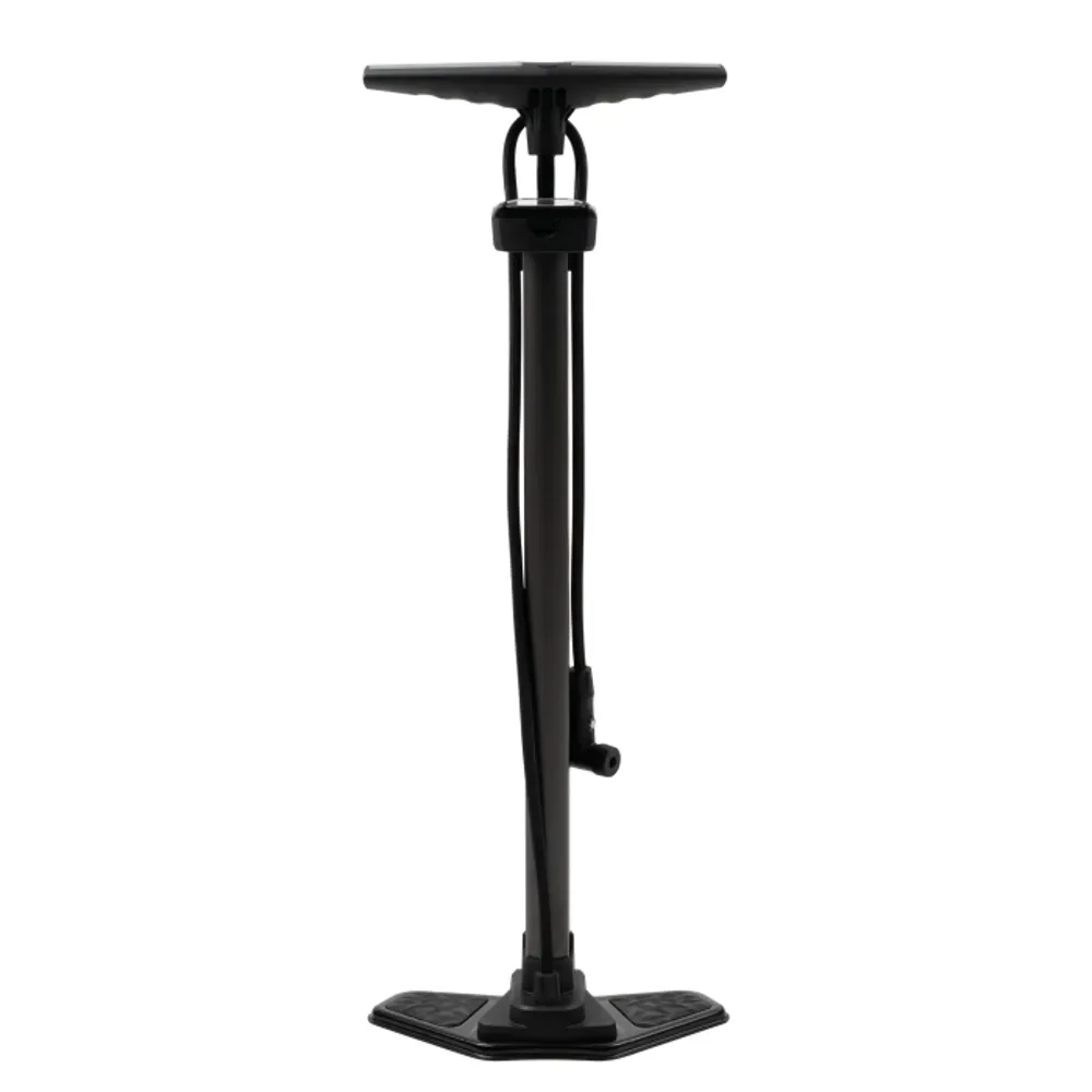 uPRISE Bikes Oxford Airtrack TL Floor Pump with Integrated Air Chamber - Black | Price match, 365 day returns, 18-Month Warranty, Finance Available & Free UK Delivery