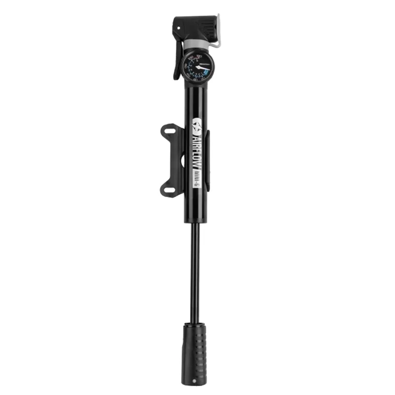 Oxford Airflow Mini-G Alloy Mini Pump with Gauge - Black-1
