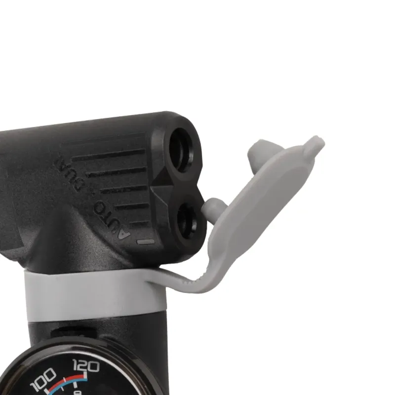 Oxford Airflow Mini-G Alloy Mini Pump with Gauge - Black-3