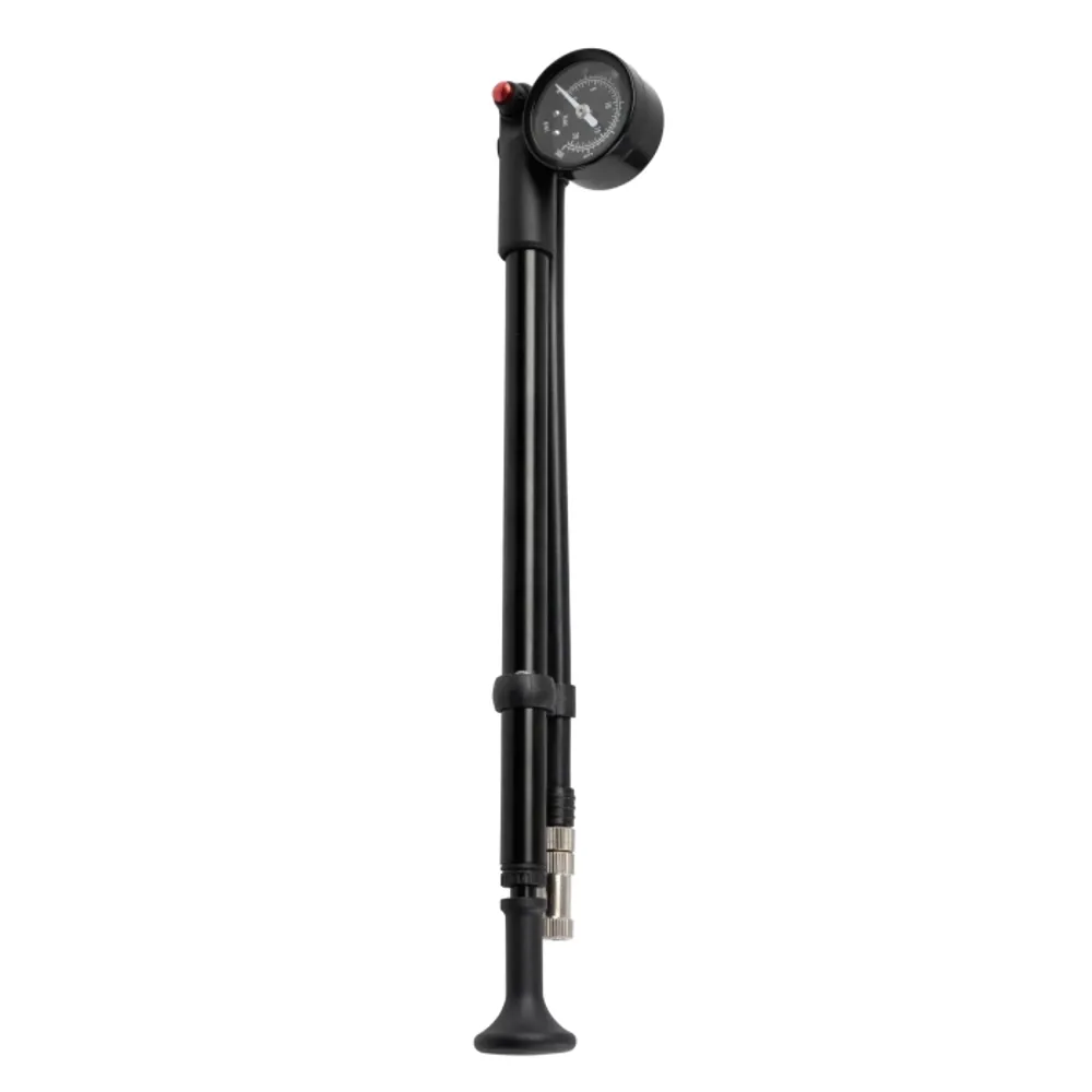 uPRISE Bikes Oxford Airflow Shock Pump with Gauge - Black | Price match, 365 day returns, 18-Month Warranty, Finance Available & Free UK Delivery
