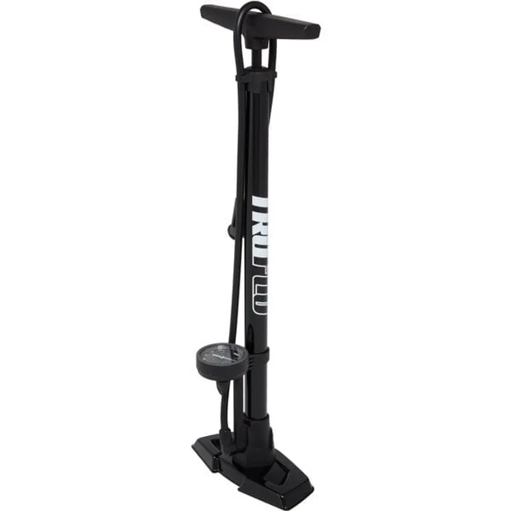 uPRISE Bikes Truflo Easitrax 4 Floor Pump 120psi - Black | Price match, 365 day return s, 18-Month Warranty, Finance Available & Free UK Delivery