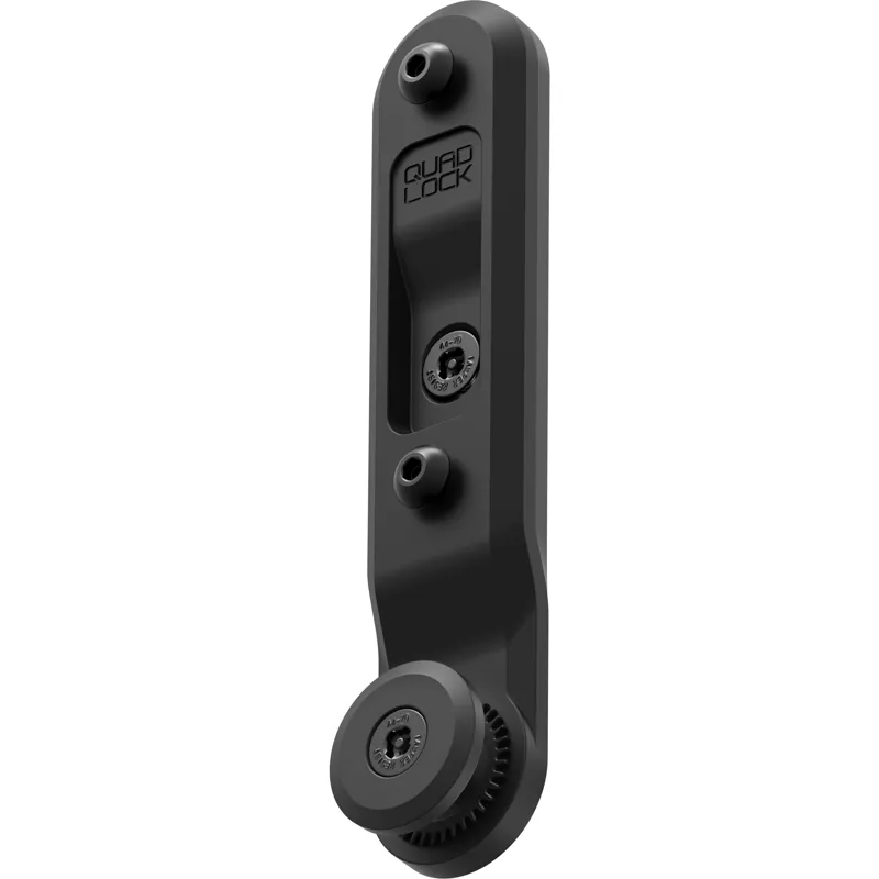 Quad Lock Bottle Cage Adaptor For Bike Alarm + Finder - Black