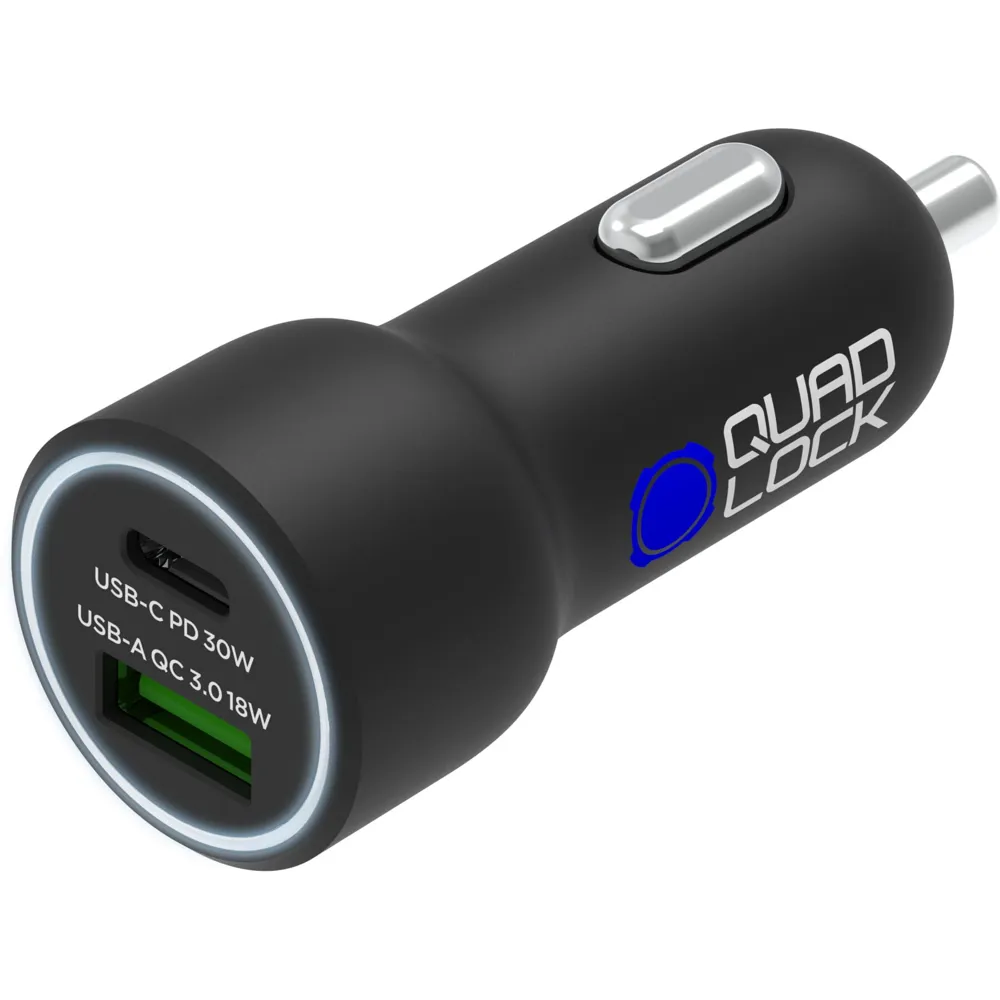 uPRISE Bikes Quad Lock Dual USB 48W Dual Car Charger | Price match, 365 day returns, 18-Month Warranty, Finance Available & Free UK Delivery