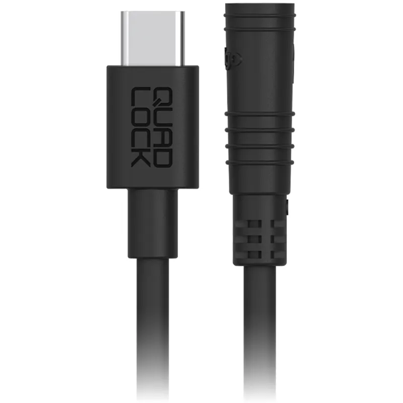 Quad Lock USB-C Cable for Waterproof Wireless Charging Head