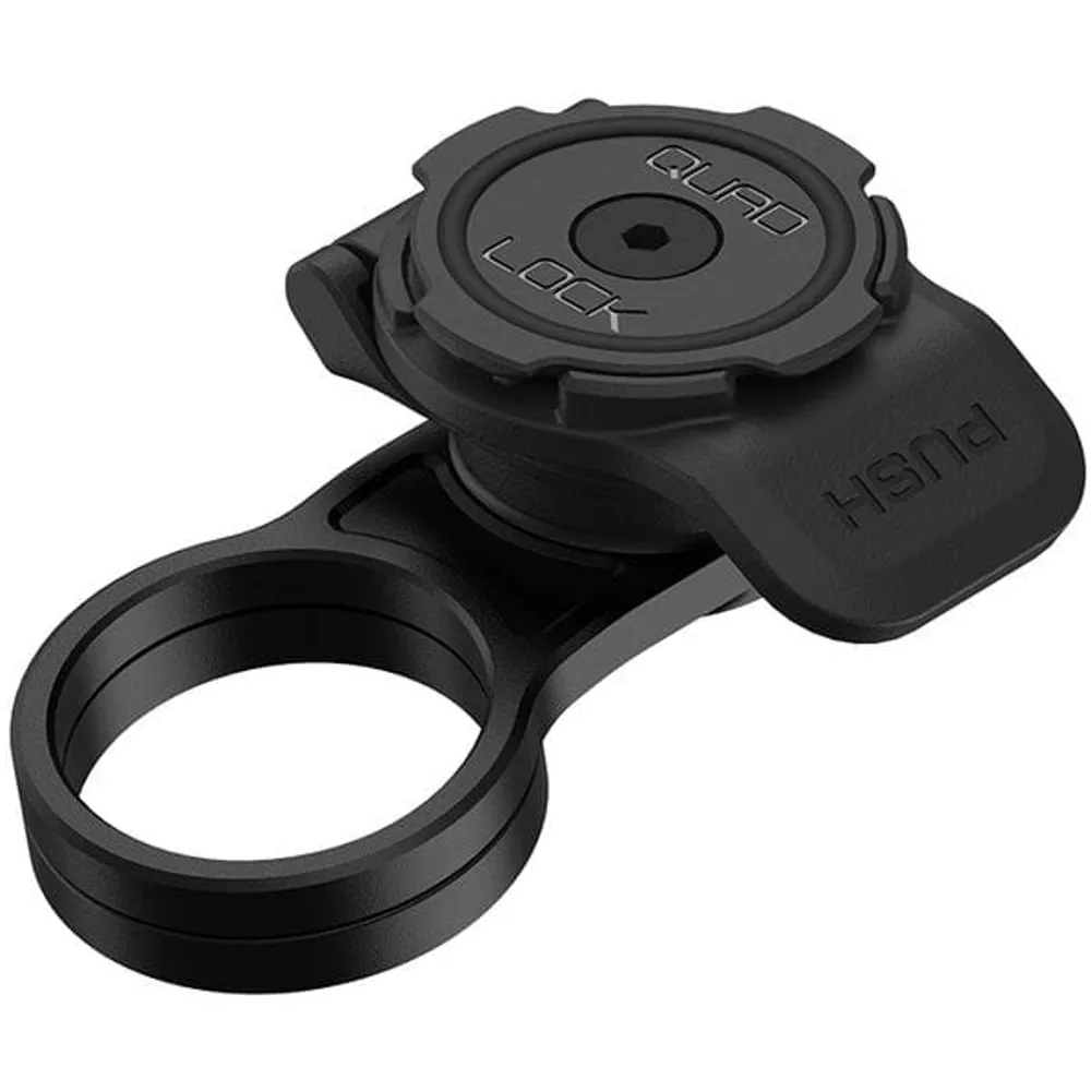 uPRISE Bikes Quad Lock Stem Cap Phone Mount - Black | Price match, 365 day returns, 18-Month Warranty, Finance Available & Free UK Delivery