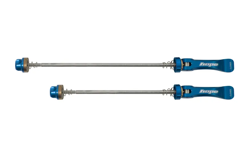 Hope FATSNO 170mm Quick Release Skewer - Pair - Blue