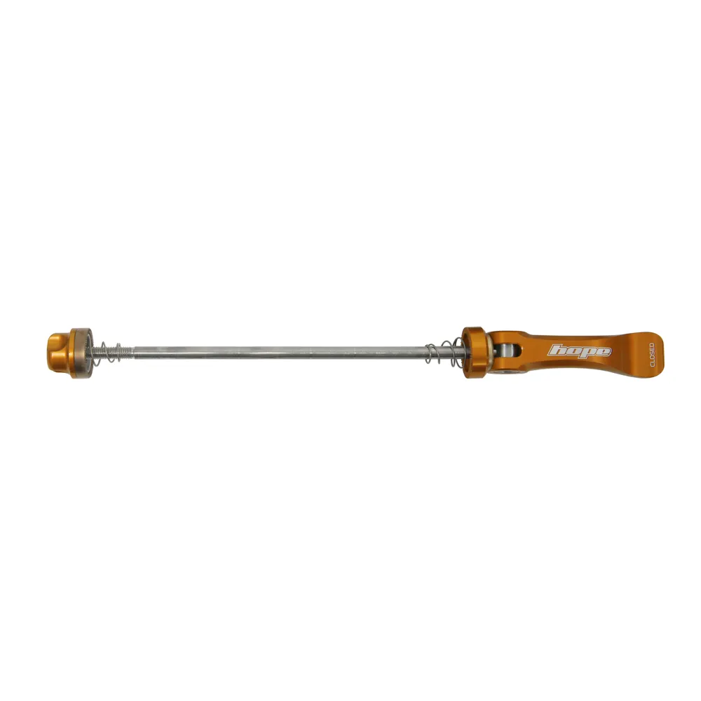 uPRISE Bikes Hope Road 130mm Rear Quick Release Skewer - Orange | Price match, 365 day return s, 18-Month Warranty, Finance Available & Free UK Delivery