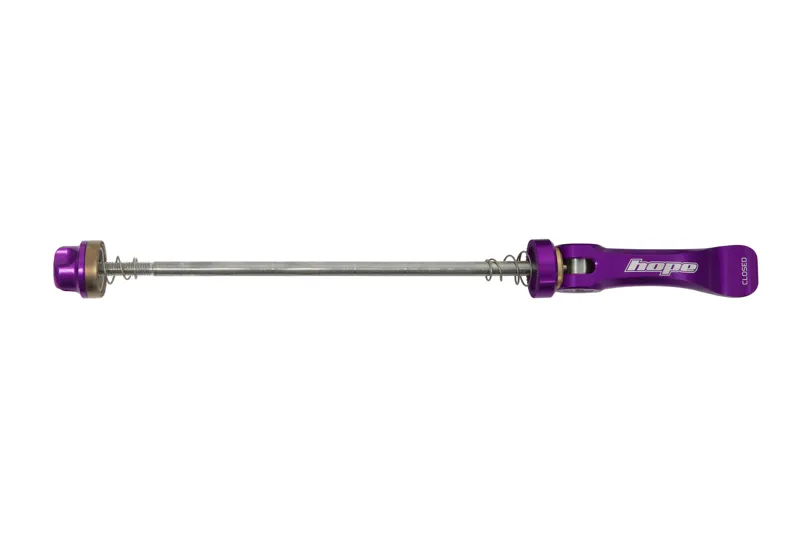 Hope Road 130mm Rear Quick Release Skewer - Purple