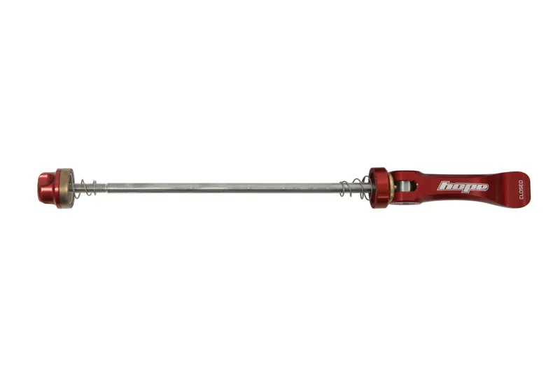 Hope Road 130mm Rear Quick Release Skewer - Red