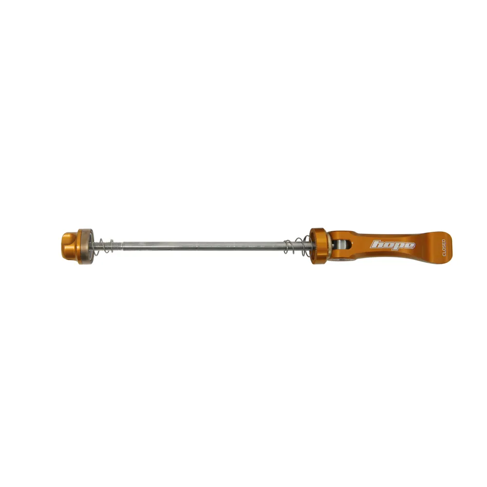 uPRISE Bikes Hope Front 100mm Single Quick Release Skewer - Orange | Price match, 365 day return s, 18-Month Warranty, Finance Available & Free UK Delivery