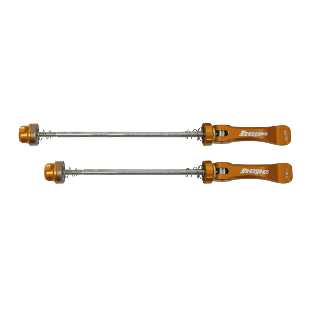uPRISE Bikes Hope 100mm Quick Release Skewer - Pair - Orange | Price match, 365 day return s, 18-Month Warranty, Finance Available & Free UK Delivery