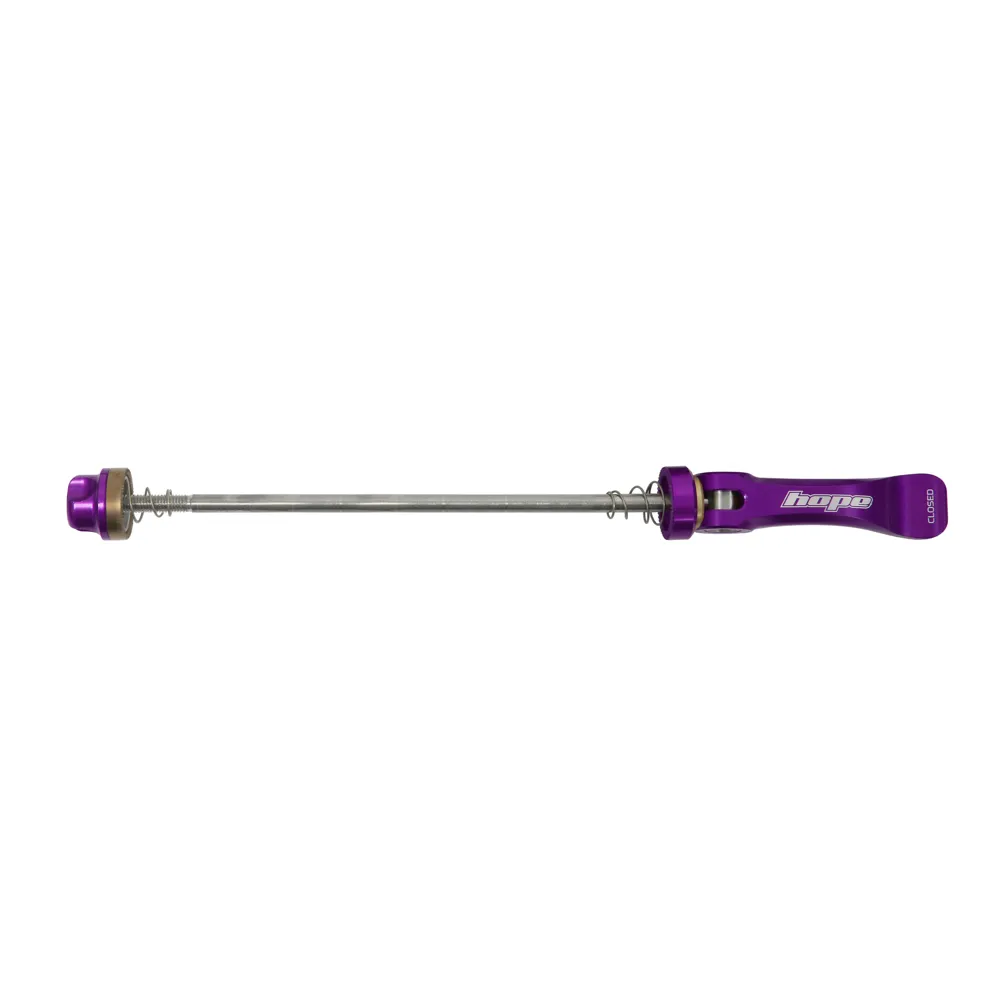uPRISE Bikes Hope 141mm Boost Rear Quick Release Skewer - Purple | Price match, 365 day return s, 18-Month Warranty, Finance Available & Free UK Delivery