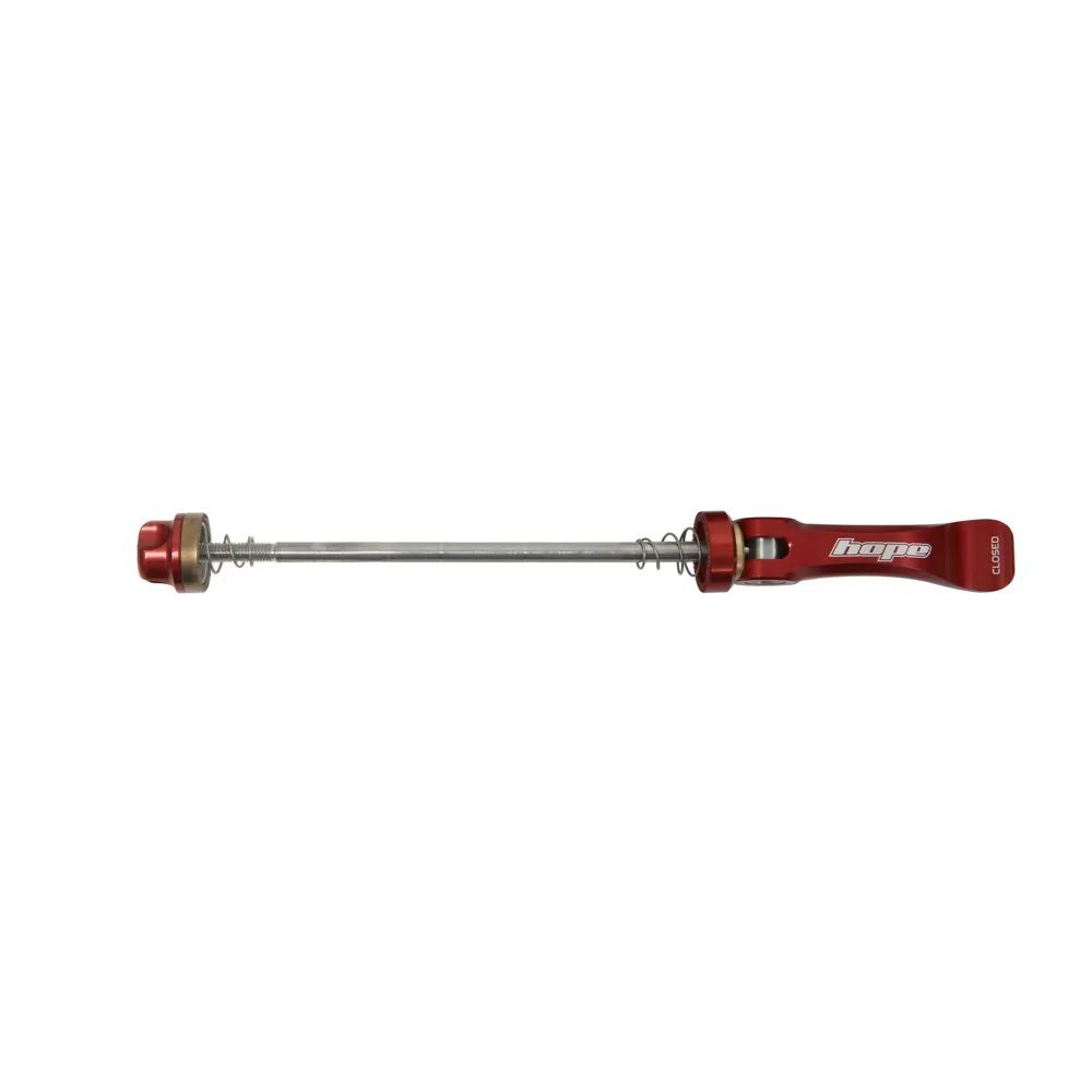 uPRISE Bikes Hope Front 100mm Single Quick Release Skewer - Red | Price match, 365 day return s, 18-Month Warranty, Finance Available & Free UK Delivery