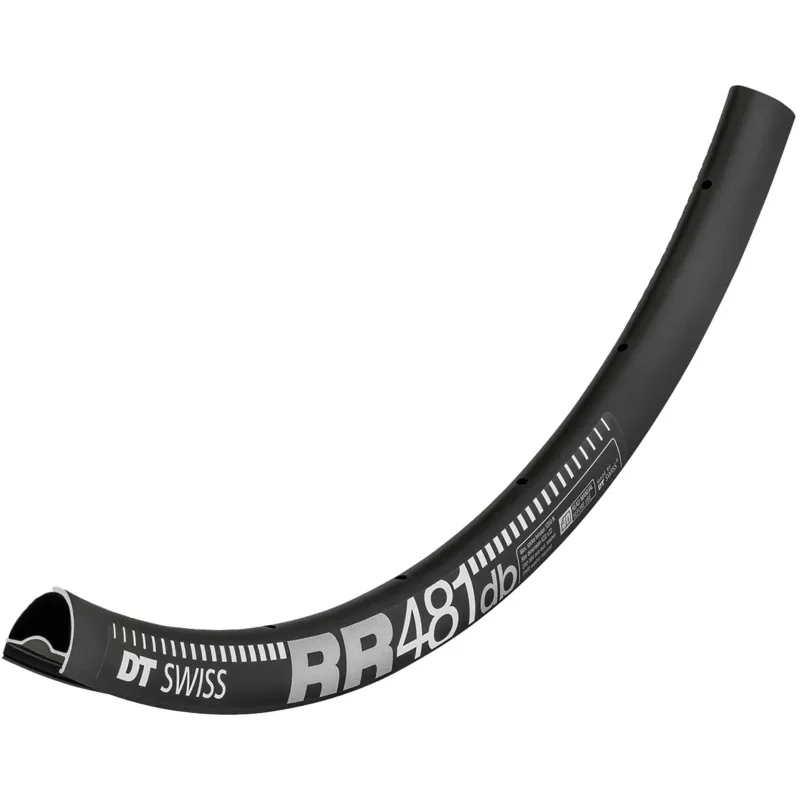 Dt Swiss RR 481 DB SBWT 32H Presta Drilled Disc Brake 700c Rim - Black