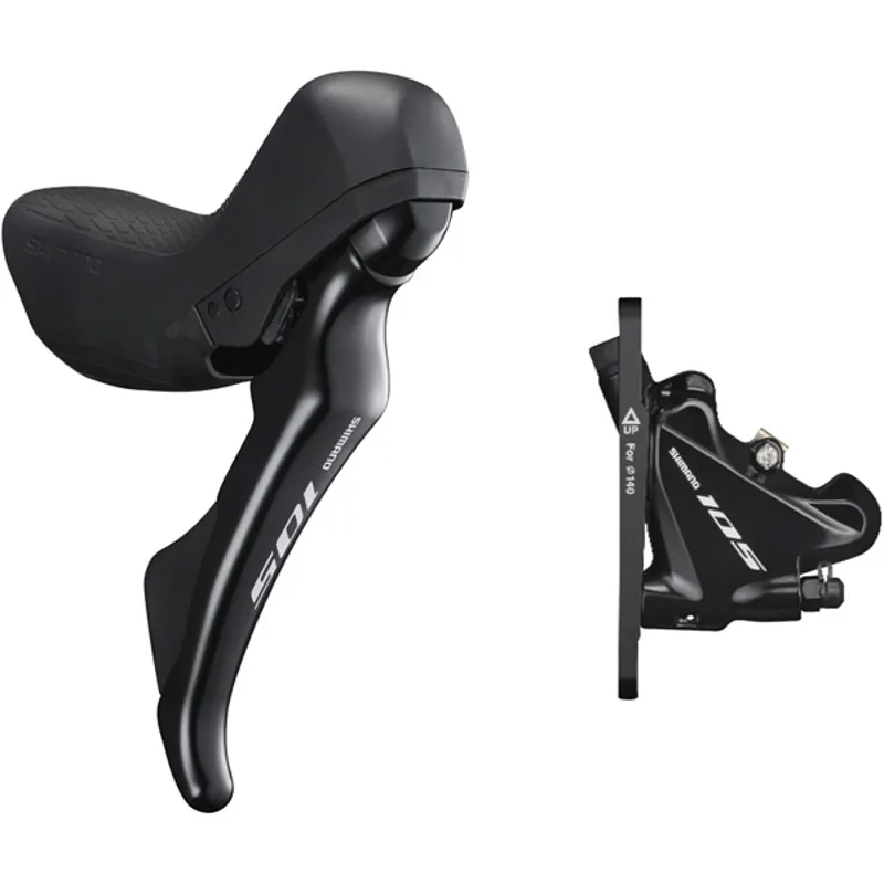 Shimano ST-R7020 105 Hydraulic Disc STI Lever - Black - Front or Rear-1