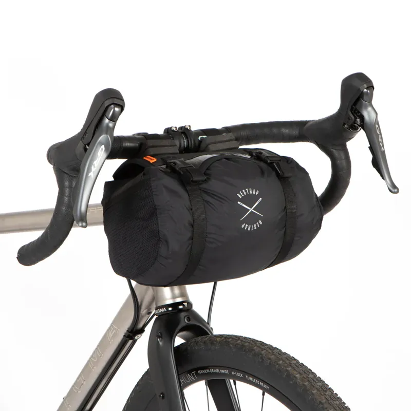 Restrap Race Drop Bar Handlebar Bag - 7 Litre - Black-1
