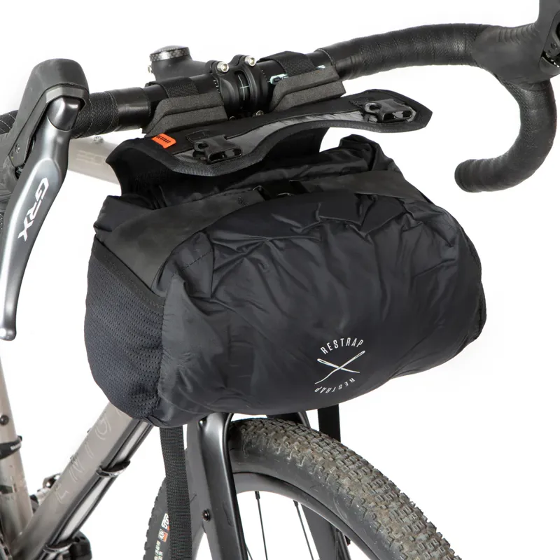 Restrap Race Drop Bar Handlebar Bag - 7 Litre - Black-6