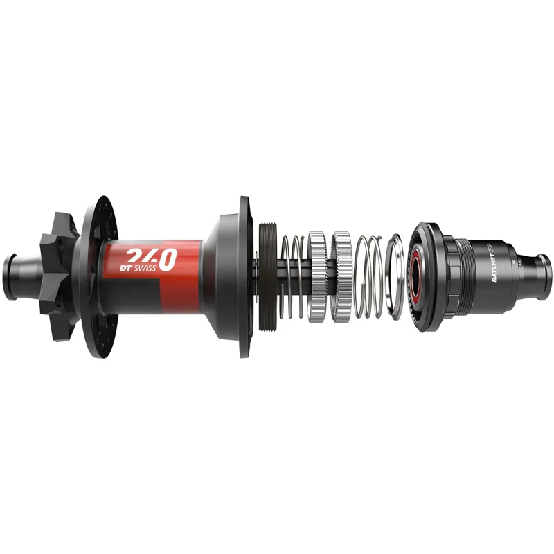 DT Swiss 240 DEG Classic 6 Bolt 148 x 12 Boost 28H Micro Spline Hub-1