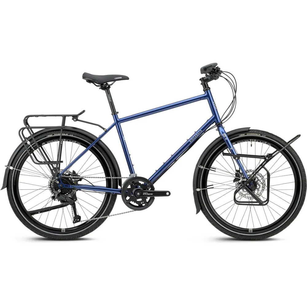 uPRISE Bikes Ridgeback Horizon 2026 Hybrid Bike - Bedford Blue | Price match, 365 day returns, 18-Month Warranty, Finance Available & Free UK Delivery