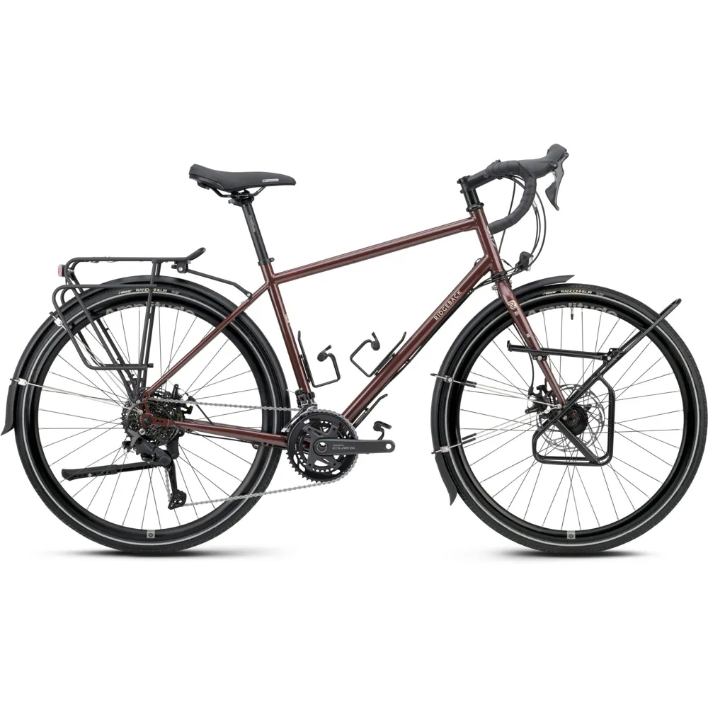 uPRISE Bikes Ridgeback Panorama 2026 Touring Bike - Burrows Burgundy | Price match, 365 day returns, 18-Month Warranty, Finance Available & Free UK Delivery