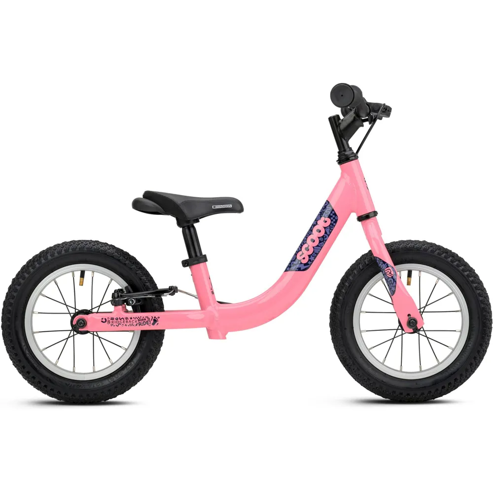 uPRISE Bikes Ridgeback Scoot 12w 2026 Kids Balance Bike - Polly Pink | Price match, 365 day returns, 18-Month Warranty, Finance Available & Free UK Delivery
