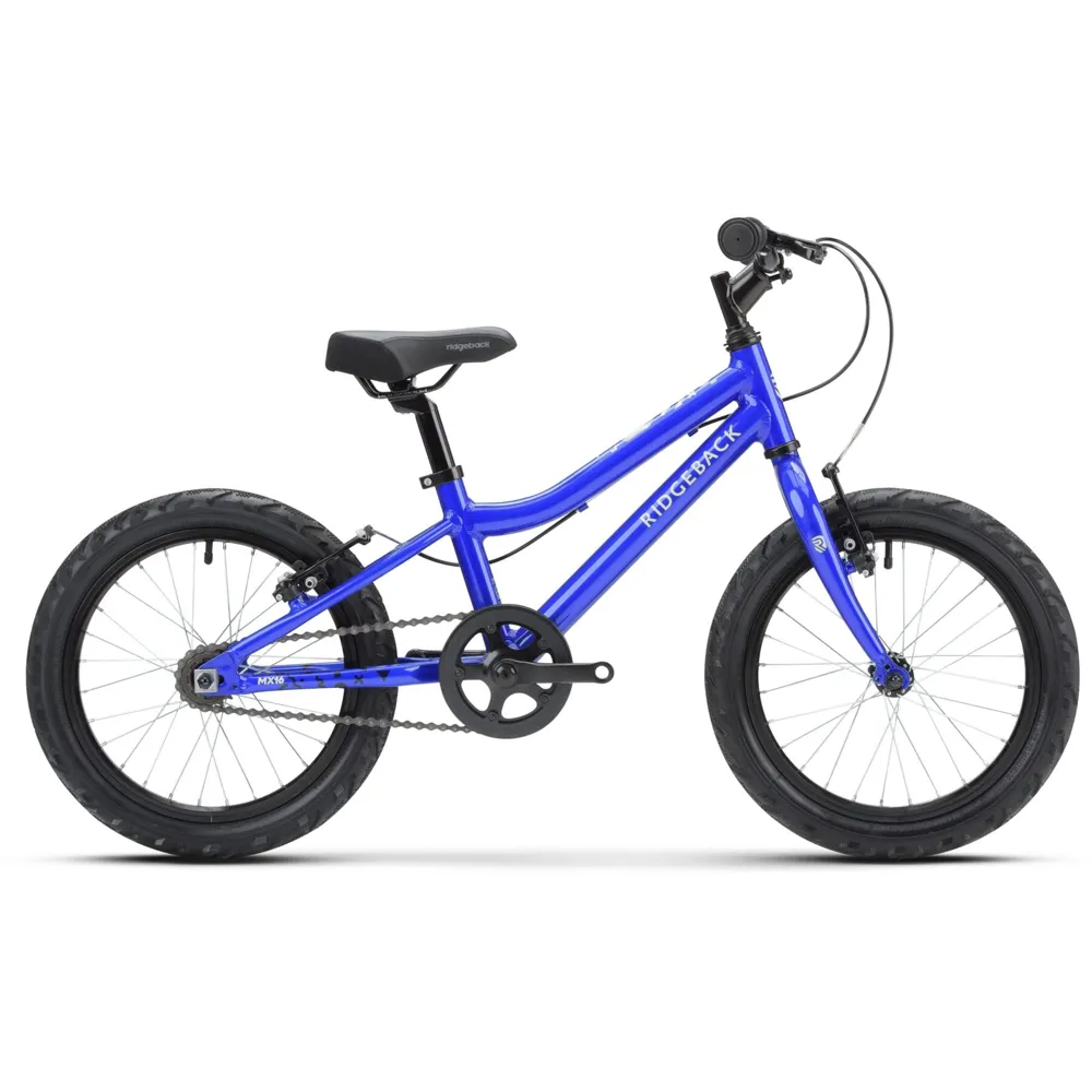 uPRISE Bikes Ridgeback MX16 16 Inch 2024 Kids Bike - Electric Blue | Price match, 365 day return s, 18-Month Warranty, Finance Available & Free UK Delivery