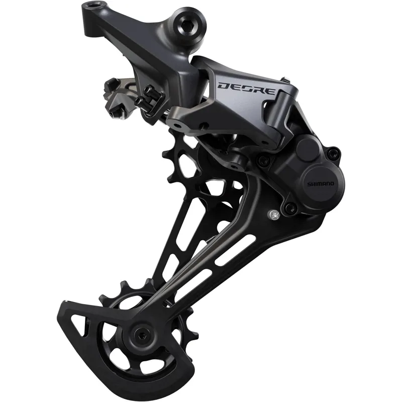 Shimano M6200 Deore Mechanical Shadow+ 12-Speed Rear Derailleur - SGS Long - Black-1