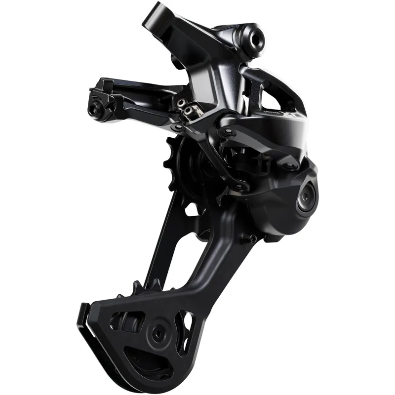 Shimano M8200 Deore XT Mechanical Shadow ES 12-Speed Rear Derailleur - SGS Long - Black-1