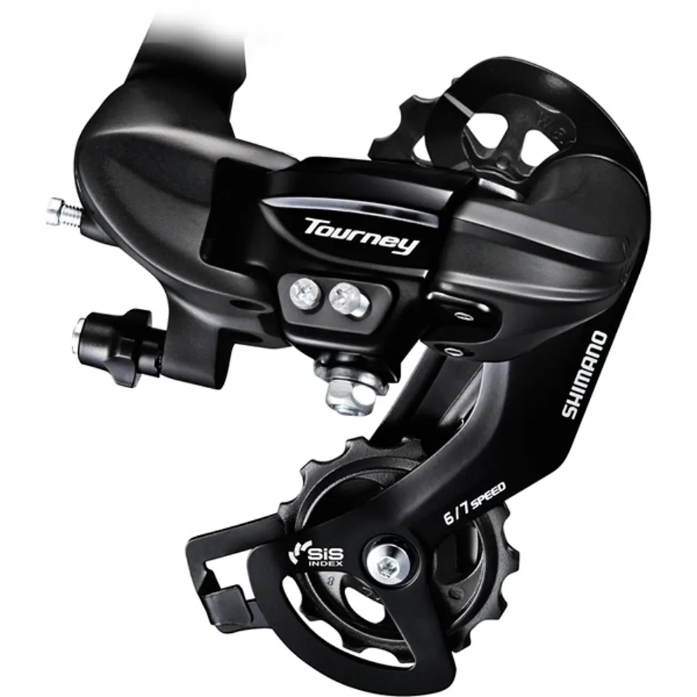 uPRISE Bikes Shimano RD-TY300 6/7-speed Rear Derailleur with Mounting Bracket Short | Price match, 365 day return s, 18-Month Warranty, Finance Available & Free UK Delivery