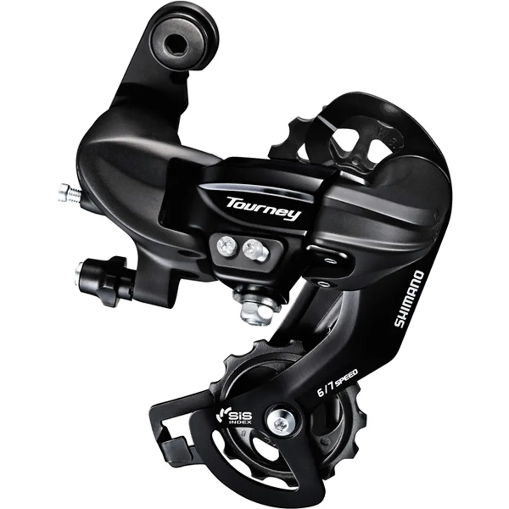 uPRISE Bikes Shimano Tourney RD-TY300 6/7 Speed Direct Mount Rear Derailleur Black | Price match, 365 day return s, 18-Month Warranty, Finance Available & Free UK Delivery