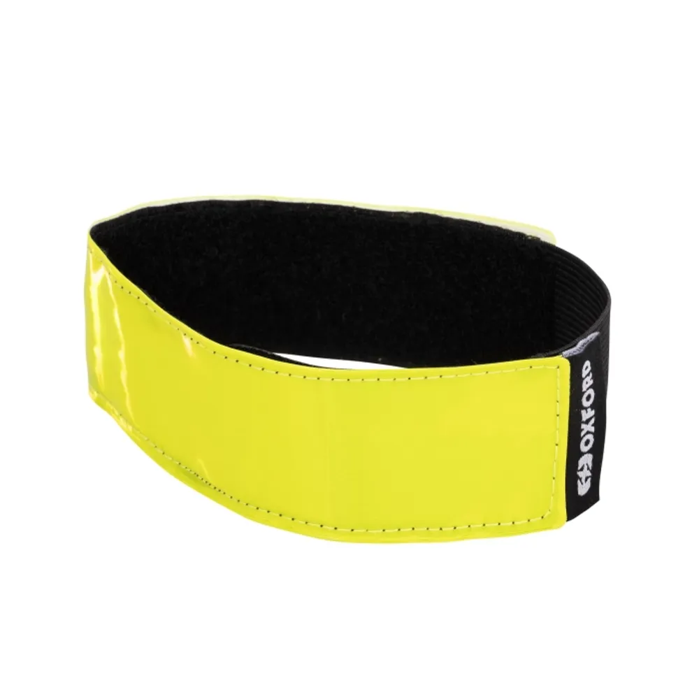 uPRISE Bikes Oxford Bright Bands Reflective Arm/Ankle Bands - Hi-Viz Yellow | Price match, 365 day returns, 18-Month Warranty, Finance Available & Free UK Delivery