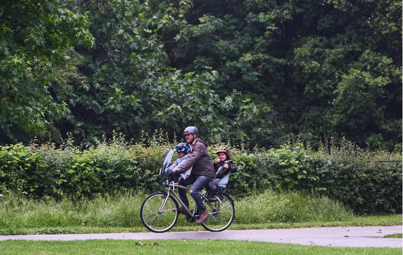 Urban Iki Rear Seat U-ME Easy Fix - Suzume Grey/Bincho Black-3