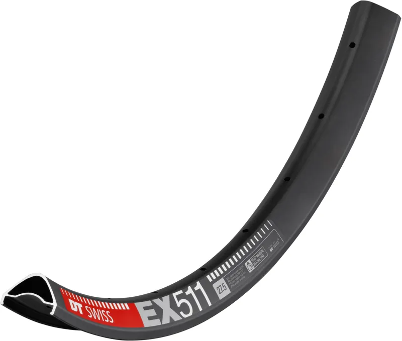 Dt Swiss EX 511 SBWT Disc-Specific Presta-Drilled 29 MTB Rim - Black