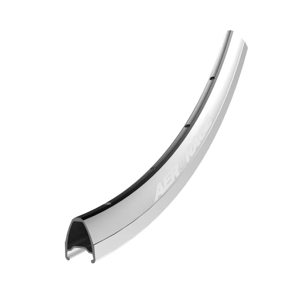 uPRISE Bikes Halo Aerorage 700c Aero Road Rim - Silver - 32H | Price match, 365 day return s, 18-Month Warranty, Finance Available & Free UK Delivery