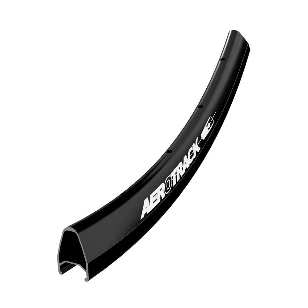 uPRISE Bikes Halo Aerotrack 700c Aero Road / Track Rim - Black - 700c 32H | Price match, 365 day return s, 18-Month Warranty, Finance Available & Free UK Delivery
