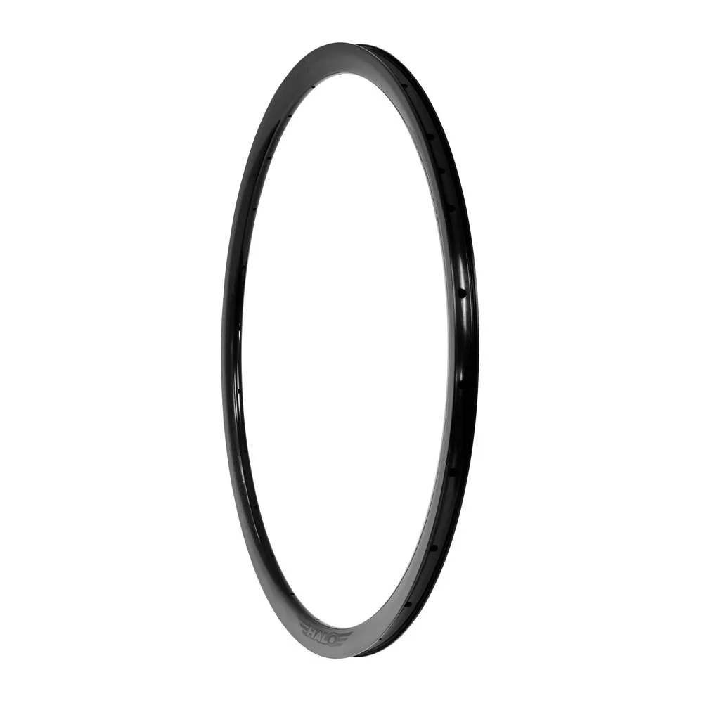 uPRISE Bikes Halo Devaura Disc 700c Aero Road Rim - Stealth Black - 32H | Price match, 365 day return s, 18-Month Warranty, Finance Available & Free UK Delivery