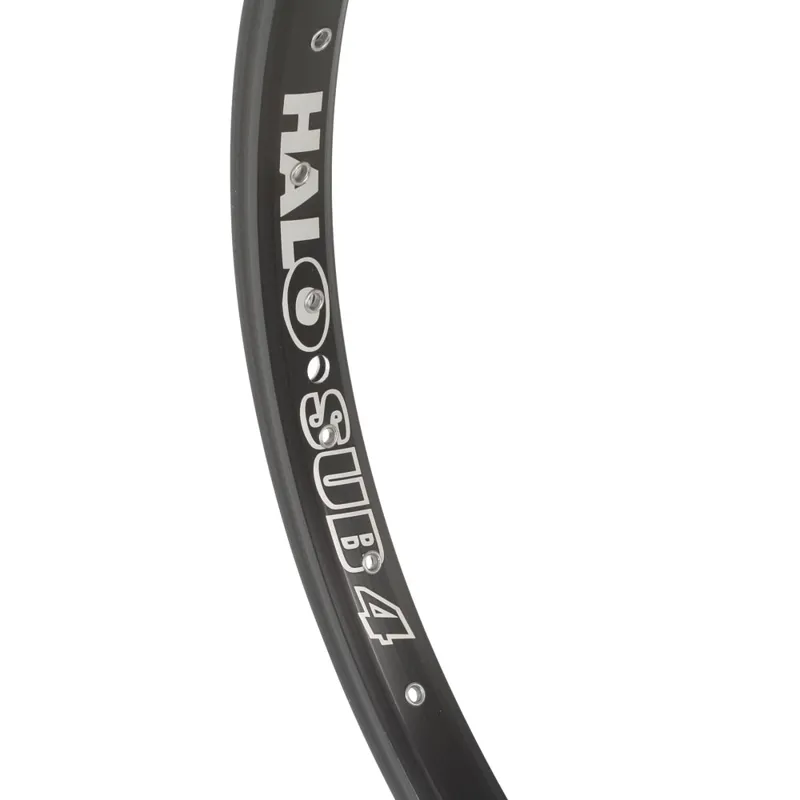 Halo Sub 4 24 Racing Rim - Black - 32H CNC Sidewall-1