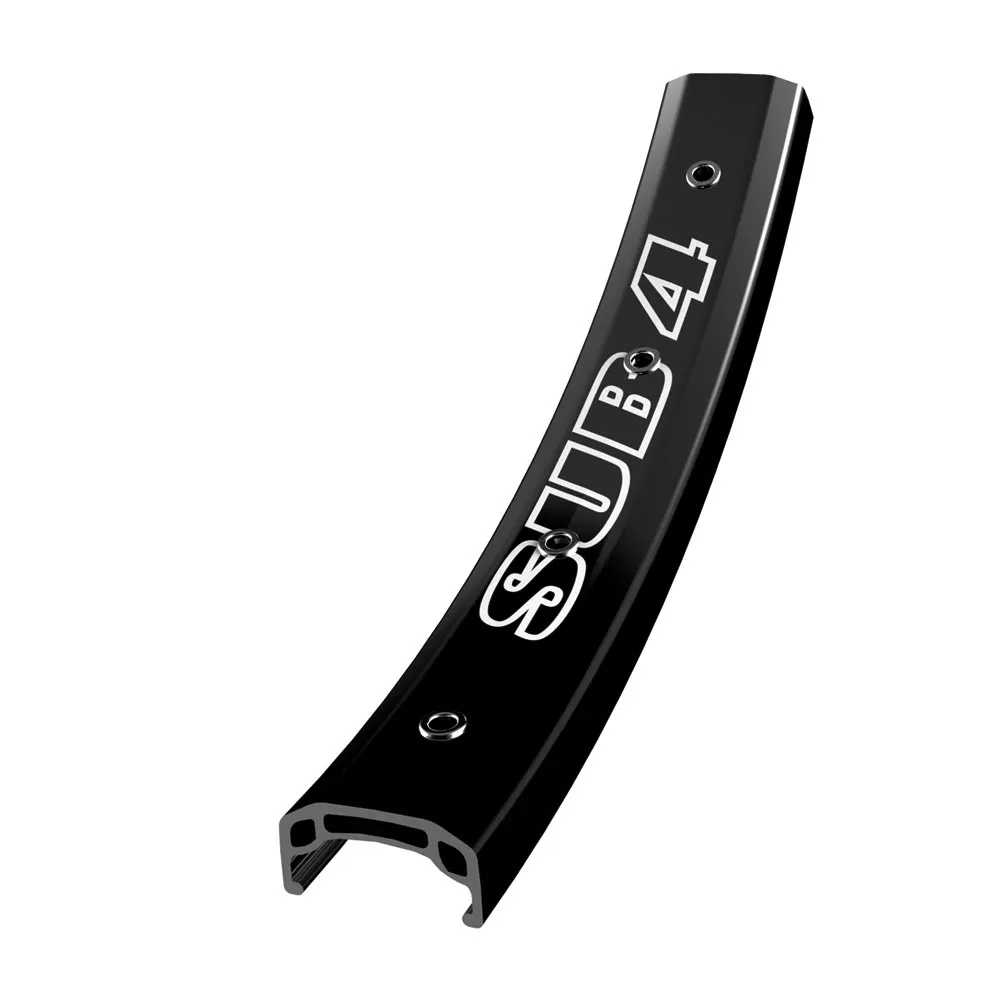 uPRISE Bikes Halo Sub 4 24 Racing Rim - Black - 32H CNC Sidewall | Price match, 365 day return s, 18-Month Warranty, Finance Available & Free UK Delivery