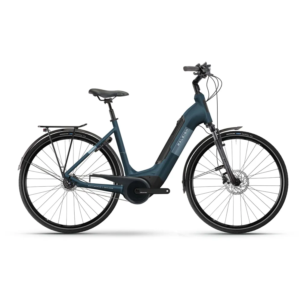uPRISE Bikes Raleigh Raligh Motus Tour Hub LTD 2025 Electric Hybrid Bike - Pendulum Blue | Price match, 365 day return s, 18-Month Warranty, Finance Available & Free UK Delivery