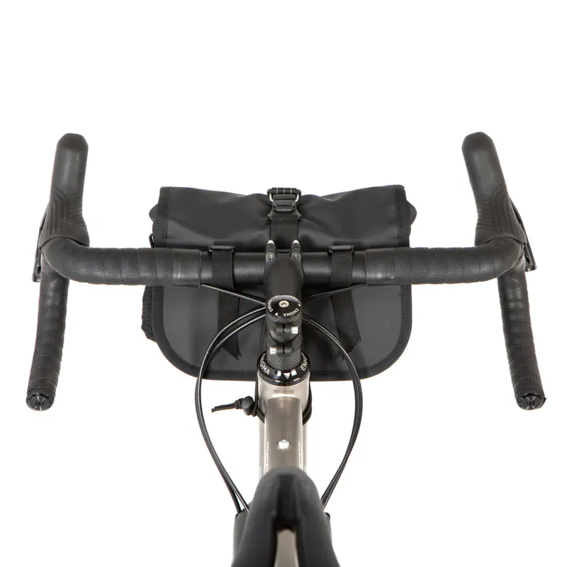 Restrap Rolltop Canister Handlebar Bag - 4 Litre - Black-4