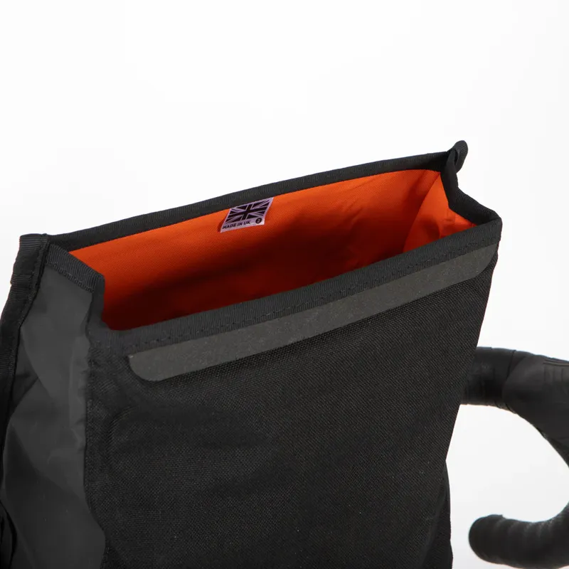 Restrap Rolltop Canister Handlebar Bag - 4 Litre - Black-5