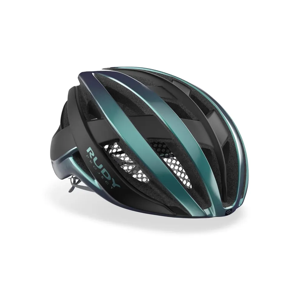 uPRISE Bikes Rudy Project Venger Road Helmet - Shiny Iridescent Blue | Price match, 365 day return s, 18-Month Warranty, Finance Available & Free UK Delivery