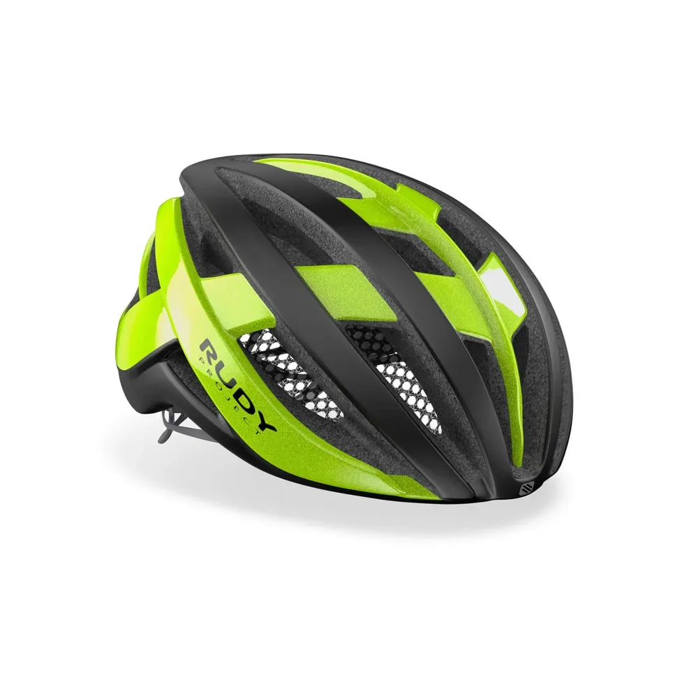 uPRISE Bikes Rudy Project Venger Road Helmet - Reflective Matt/Shiny Yellow | Price match, 365 day return s, 18-Month Warranty, Finance Available & Free UK Delivery