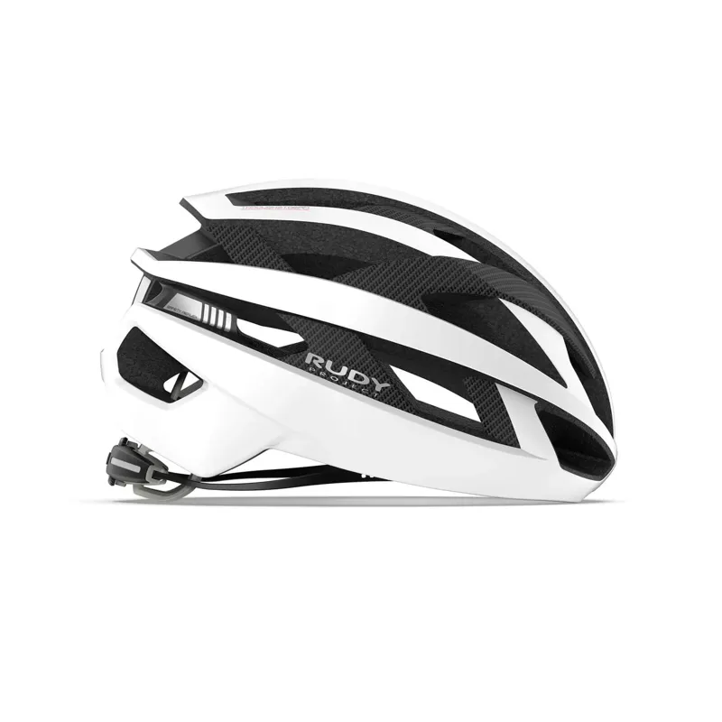 Rudy Project Rebel Road Helmet - Matt Carbon White-2