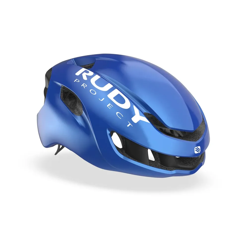 uPRISE Bikes Rudy Project Nytron Road Helmet - Shiny Blue Metal/Matt Black | Price match, 365 day return s, 18-Month Warranty, Finance Available & Free UK Delivery