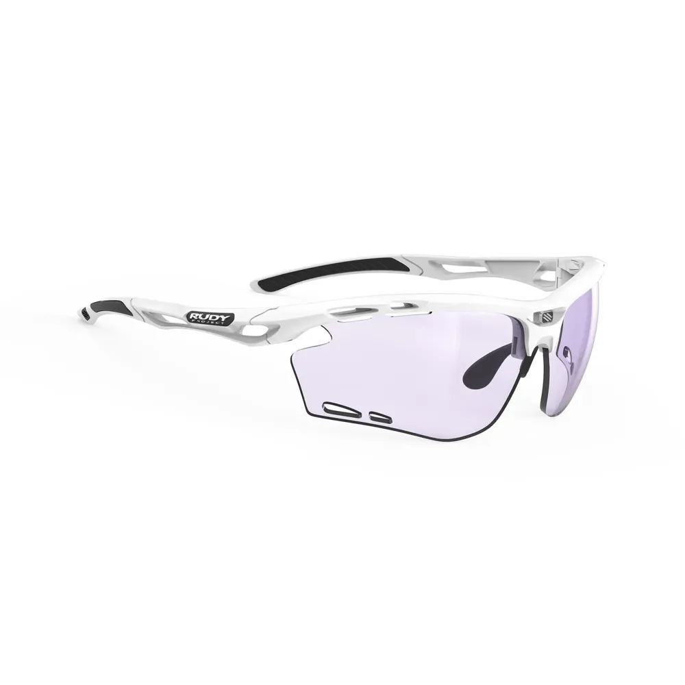 uPRISE Bikes Rudy Project Propulse Padel ImpactX PH Sunglasses - White/2Laser Purple | Price match, 365 day return s, 18-Month Warranty, Finance Available & Free UK Delivery