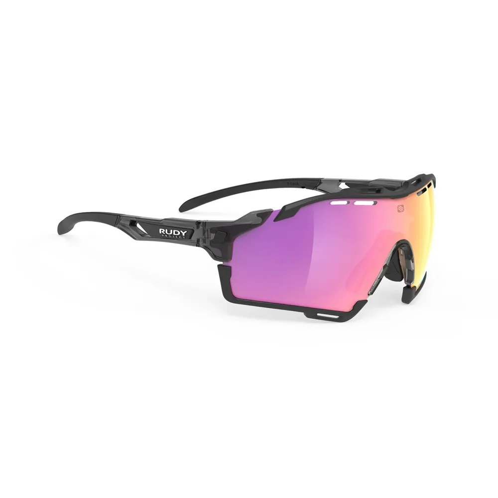 uPRISE Bikes Rudy Project Cutline RP Optics Sunglasses - Crystal Ash/MultiLaser Sunset | Price match, 365 day return s, 18-Month Warranty, Finance Available & Free UK Delivery