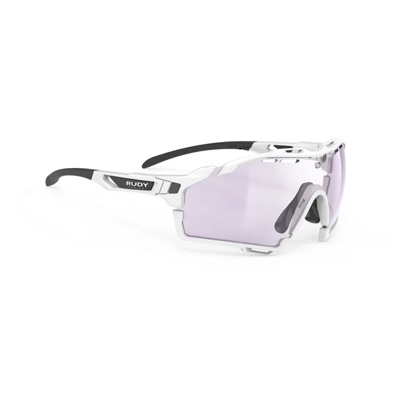 Rudy Project Cutline ImpactX PH Sunglasses - White/2Laser Purple