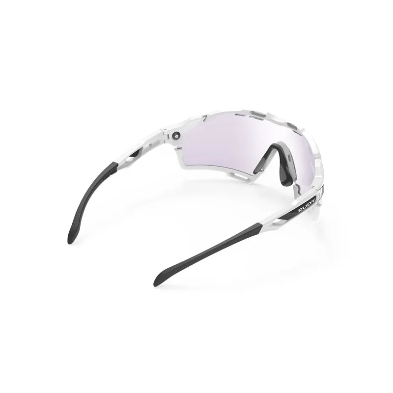 Rudy Project Cutline ImpactX PH Sunglasses - White/2Laser Purple-4